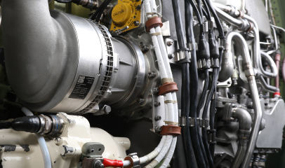 Image of an airplane part